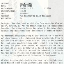 1993 00 00 - PAUL McCARTNEY THE NEW WORLD TOUR - EUROPA 1993 - EMI - GERMANY - PRESS PACK - pic 5