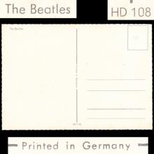 THE BEATLES - COLOR POSTCARD GERMANY - HD 108 - 14,3X20,2 - pic 2