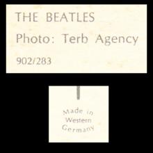THE BEATLES - COLOR POSTCARD GERMANY - TERB AGENCY 902 ⁄ 283 - 14,7X10,4 - pic 1