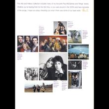 2001 09 17 - WINGSPAN PAUL MCCARTNEY HITS AND HISTORY - PRESS KIT - pic 10