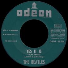 SPAIN 1965 06 10 - DSOL 66.064 - TICKET TO RIDE ⁄ YES IT IS - SLEEVE 4 LABEL 1 A - pic 6