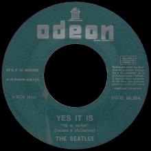 SPAIN 1965 06 10 - DSOL 66.064 - TICKET TO RIDE ⁄ YES IT IS - SLEEVE 2 LABEL 2 - pic 6