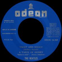 SP003 TWIST AND SHOUT ⁄ A TASTE OF HONEY ⁄ DO YOU WANT TO KNOW A SECRET ⁄ THERE'S A PLACE - SLEEVE 2 LABEL 3 - pic 3