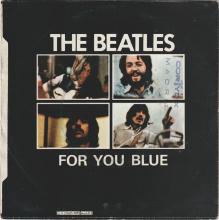 SPAIN 1970 08 25 - 1J 006-04.514 M - THE LONG AND WINDING ROAD ⁄ FOR YOU BLUE - SLEEVE 1 LABEL 1 - PROMOCION - pic 1