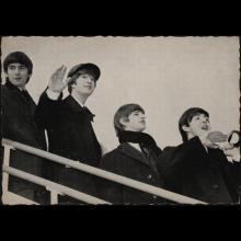 THE BEATLES - BLACK AND WHITE POSTCARD GERMANY - ERNST FREIHOFF-ESSEN - 853- 14X9 - pic 1