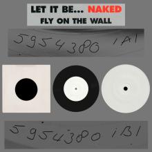 UK 2003 11 17 - LET IT BE NAKED ⁄ FLY ON THE WALL 7" PROMO TEST PRESSING - pic 4