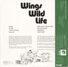 1971 12 07 - 2022 02 04 -  WINGS WILD LIFE - CAPITOL - 00 6 02435 61173 0 - GERMANY - HALF SPEED MASTER - pic 1
