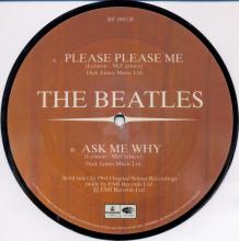 1963 01 11 THE BEATLES - PLEASE PLEASE ME / ASK ME WHY - RP 4983 - 1983 - pic 2