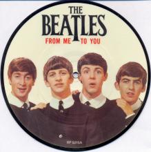 1963 04 12 THE BEATLES - FROM ME TO YOU / THANK YOU GIRL  - RP 5015 -1983 - pic 1