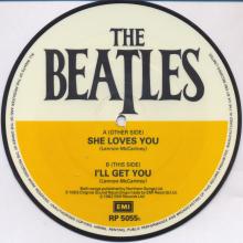 1963 08 23 THE BEATLES - SHE LOVES YOU ⁄ I'LL GET YOU - RP 5055 - 1983 - pic 2