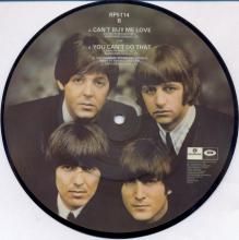 1964 03 20 THE BEATLES - CAN'T BUY ME LOVE / YOU CAN'T DO THAT - RP 5114 - 1984 - pic 1