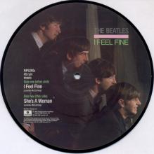 1964 11 27 THE BEATLES - I FEEL FINE / SHE'S A WOMAN - RP 5200 - 1984 - pic 1