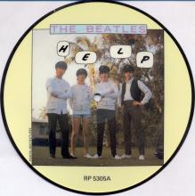 1965 07 23 THE BEATLES - HELP! / I'M DOWN - RP 5305 - 1985 - pic 1