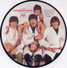 1966 06 10 THE BEATLES - PAPERBACK WRITER ⁄ RAIN - RP 5452 - 1986 - pic 1