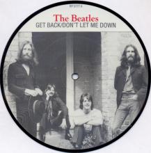 1969 04 11 THE BEATLES - GET BACK ⁄ DON'T LET ME DOWN - RP 5777 - 1989  - pic 3