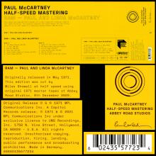 1971 05 21 - 2021 05 14 - PAUL AND LINDA McCARTNEY - RAM - 00602435577234 - HALF SPEED - WORLDWIDE - GERMANY - pic 7