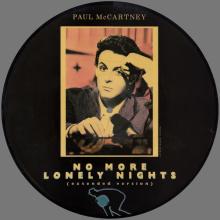 1984 09 24 - NO MORE LONELY NIGHTS  ⁄ SILLY LOVE SONGS - RP 6080 - US PICTURE DISC 12" - 1984 10 08 - pic 1