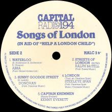 1979 00 00 - SONGS OF LONDON - CAPITAL RADIO 194 - HELP A LONDON CHILD - HALC 3 A - UK - pic 6
