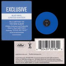 2020 12 18 - McCARTNEY III - BLUE VINYL - EXCLUSIVE - pic 9
