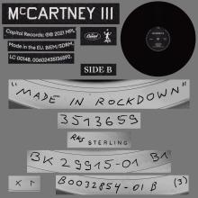2020 12 18 - McCARTNEY III - BLACK VINYL - pic 1