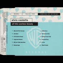 1996 05 10 UK⁄GER ELVIS COSTELLO-ALL THIS USELESS BEAUTY - SHALLOW GRAVE ⁄  9362-46198-2 - PROP146 -1 - pic 1