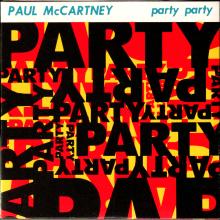 1989 11 23 PARTY PARTY - PAUL McCARTNEY CD3R 6238 - CDPCSDX 106 - 0 077779 363124 - AUSTRIA - 3 INCH CD - pic 1