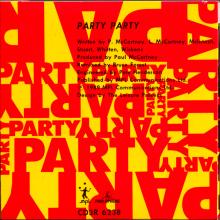1989 11 23 PARTY PARTY - PAUL McCARTNEY CD3R 6238 - CDPCSDX 106 - 0 077779 363124 - AUSTRIA - 3 INCH CD - pic 1