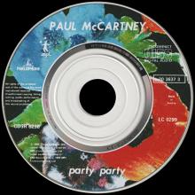 1989 11 23 PARTY PARTY - PAUL McCARTNEY CD3R 6238 - CDPCSDX 106 - 0 077779 363124 - AUSTRIA - 3 INCH CD - pic 3