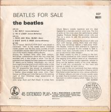 HOLLAND - 1965 04 00 - 2 B - BEATLES FOR SALE - GEP 8931 - pic 5