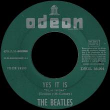 SPAIN 1965 06 10 - DSOL 66.064 - TICKET TO RIDE ⁄ YES IT IS - SLEEVE 1 LABEL 1 A - pic 6