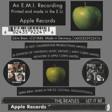 2021 10 15 - LET IT BE - PICTURE DISC - 0602435922416 - 6 02435 92241 6  - pic 6