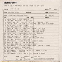 2021 06 25 - GOOD AS GOLD - ARTEFACTS OF THE APPLE ERA 1967-1975 - GRAPEFRUIT - pic 18
