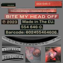 2023 10 20 - THE ROLLING STONES - HACKNEY DIAMONDS - BITE MY HEAD OFF - 602455464613 - pic 5