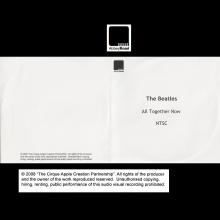 2008 06 23 PROMO DVD - THE BEATLES - ALL TOGETHER NOW -NTSC - pic 1
