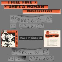 2019 11 22 THE BEATLES - THE SINGLES COLLECTION - 0602547261717 - 4726150 - SWEDEN - BF88626-01 - pic 2