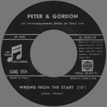 PETER AND GORDON - WOMAN - SCMQ 1924 - ITALY - pic 5