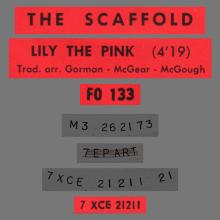 1968 10 18 - THE SCAFFOLD - LILLY THE PINK - FRANCE - FO 133 - pic 5