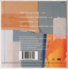 1993 04 19 OFF THE GROUND - 5 TRACKS - PAUL McCARTNEY DISCOGRAPHY - 7 24388 05622 9 - AUSTRALIA - pic 2