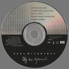 1993 04 19 OFF THE GROUND - 5 TRACKS - PAUL McCARTNEY DISCOGRAPHY - 7 24388 05622 9 - AUSTRALIA - pic 3