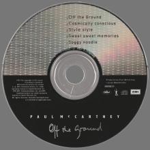 1993 04 19 OFF THE GROUND - 5 TRACKS - PAUL McCARTNEY DISCOGRAPHY - 7 24388 05622 9 - AUSTRALIA - pic 1