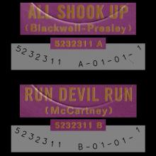 1999 10 04 - RUN DEVIL RUN - BOX AND MATRIX - COLLECTORS BOX - 7 24552 32291 6 - pic 1