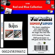 2023 11 10 - THE BEATLES 1962-1966 ⁄ 1967-1970 - 0602458396652 - BOX - RED / BLUE VYNIL - pic 2