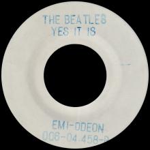 SPAIN 1976 05 01- TICKET TO RIDE ⁄ YES IT IS - 006-04.458 - TESTPRESSING - pic 1