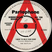 1963 11 29 - I WANT TO HOLD YOUR HAND ⁄ THIS BOY - R 5084 - PROMO - pic 1