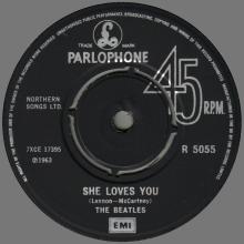 1982 12 07 THE BEATLES SINGLES COLLECTION - BSCP1 - R 5055 - B - SHE LOVES YOU / I'LL GET YOU - pic 1
