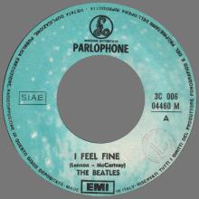 THE GREATEST STORY - I FEEL FINE ⁄ KANSAS CITY - 3C 006-04460 - BLUE LABEL - A - pic 1