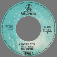 THE GREATEST STORY - I FEEL FINE ⁄ KANSAS CITY - 3C 006-04460 - BLUE LABEL - A - pic 1