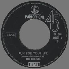 THE GREATEST STORY - MICHELLE ⁄ RUN FOR YOUR LIFE - 3C 006-04471 - BLACK LABEL - pic 1