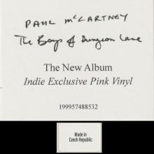 2026 05 29 - THE BOYS OF DUNGEON LANE L24 - PINK VINYL - pic 5