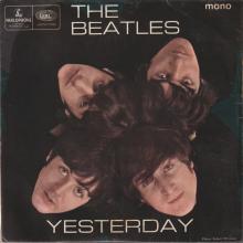HOLLAND - 1966 03 00 - 4 - YESTERDAY - GEP 8948 -1 - pic 1